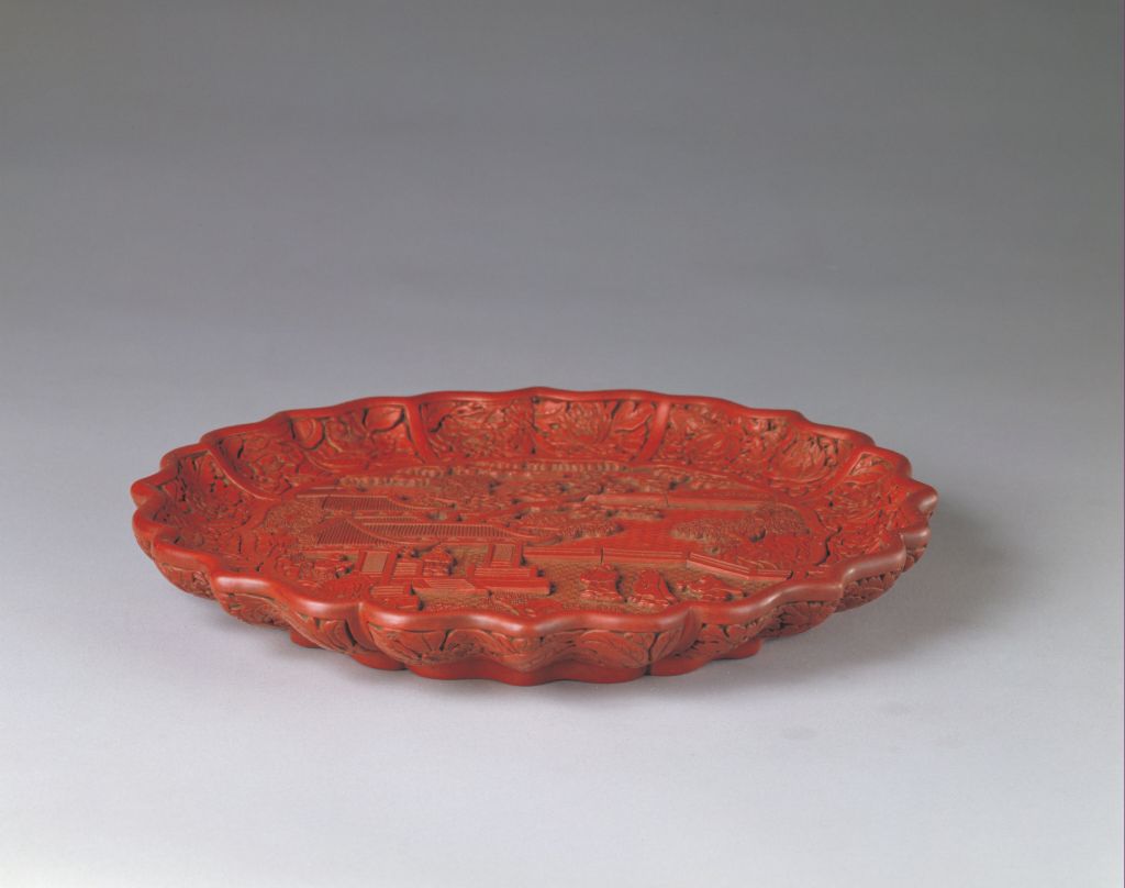 图片[1]-The lotus petal plate is used to visit friends with the piano-China Archive